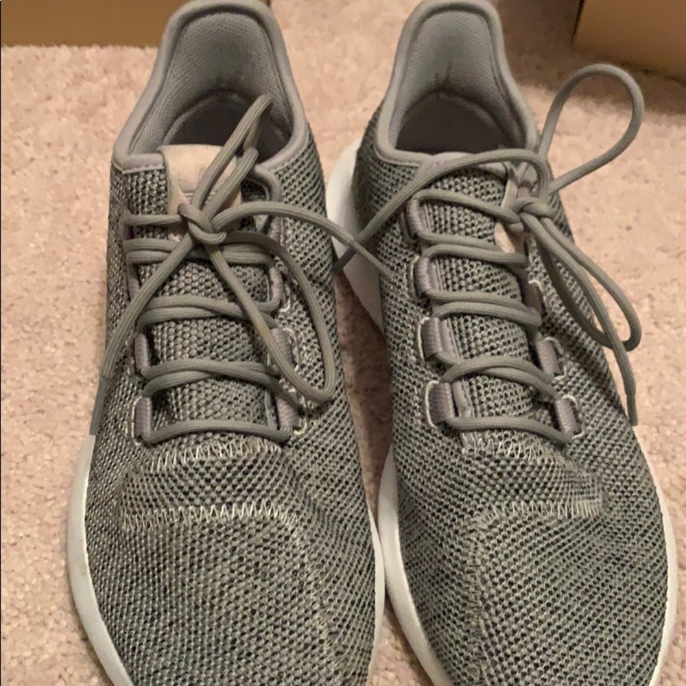 Adidas Gray Tubular Shadow sneakers